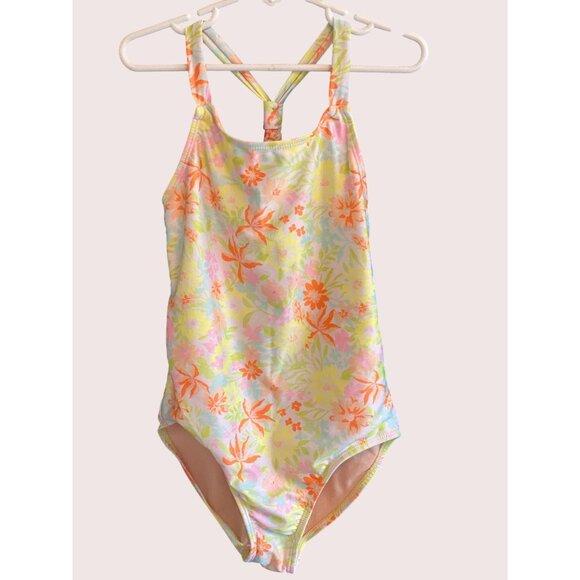 wonder nation Other - Girl One-Piece Swimsuit Wonder Nation M (7-8) Racerback Recycled Polyester